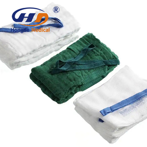 Tampon abdominal CE ISO13485 40cm x 40cm 8ply GAZE SWABS paquet stérile écouvillon abdominal absorbant médical éponge de tour - Product Image 3