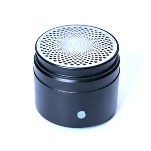 مكبر صوت لاسلكي صغير محمول مقاوم للماء بتصميم أسطواني من سبائك الألومنيوم IPX6