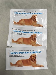 Dog Rapid tes kit <span class=keywords><strong>vet</strong></span> Leishmania <span class=keywords><strong>Canis</strong></span> Anticuerpo flujo lateral (LSH Ab) 24 meses fecha de caducidad 10T embalaje - Product Image 3