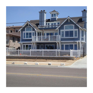 Balustrade de piquet en Pvc pour l'extérieur/panneau de clôture en plastique blanc pour maison et jardin - Product Image 3