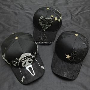 Casquette de baseball G5 Barbas Hats en gros, broderie croix plaquée or 24 carats, logo personnalisé, style sportif, casquette de baseball à cinq panneaux - Product Image 3