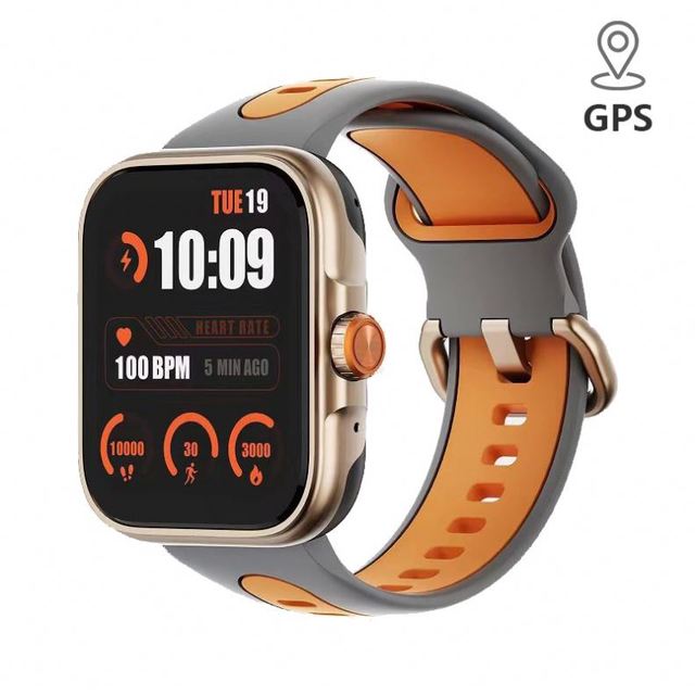 Build-in GPS Smart Watch S216  Heart Rate 1.78inch Amoled 3ATM Waterproof Outdoor Sports Fitness Smartwatch for Women Men