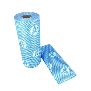 Rouleau de lingette de nettoyage 28x40cm 240m Cellulose tissu non tissé lingettes tout - Product Image 6