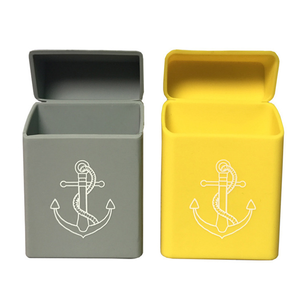 Étuis à cigarettes en caoutchouc de silicone personnalisés pour emballage de support de boîte à manchon mince <span class=keywords><strong>petit</strong></span> portable étanche drôle - Product Image 3