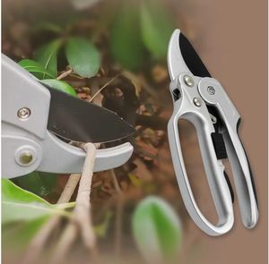 Sécateur à cliquet professionnel en acier - Ciseaux de jardinage ergonomiques avec poignée antidérapante pour plantes - Product Image 5