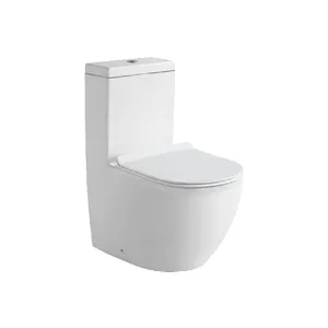 Inodoros washdown một mảnh Toilette <span class=keywords><strong>WC</strong></span> nhà vệ sinh di động giá thiết bị phòng tắm - Product Image 1