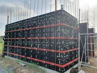 Coffrage en plastique réutilisable TECON TP60, conception modulaire réglable, coffrage en béton pour murs, dalles, colonnes, poutres, construction