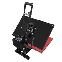 Presse à chaud manuelle hydraulique semi-automatique 40 x 60 cm (16 x 24 pouces) pour T-shirts, vinyle et transfert par sublimation