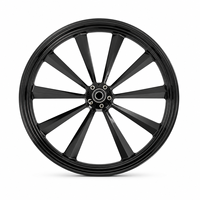 ZCLH LG54 Nouvelle roue arrière de 18 pouces en aluminium forgé sur mesure pour moto, finition anodisée, vente directe d'usine, compatible avec les modèles 2008-2019
