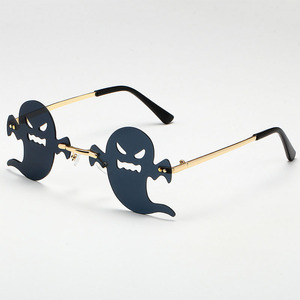 男性用と女性用のゴースト新しいフレームレス面白いメガネサングラスパーティーボール眼鏡 - Product Image 2
