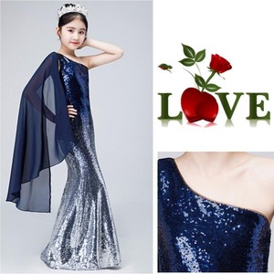<span class=keywords><strong>Abiti</strong></span> da bambina monospalla con paillettes, <span class=keywords><strong>abiti</strong></span> da bambina monospalla brillanti - Product Image 3