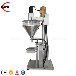 Machine de remplissage semi-automatique HZPK pour poudres, avec vis sans fin, pour farine, café, détergent, cosmétiques, et machine de mélange et de remplissage à vis sans fin pour poudres en pot - Product Image 3