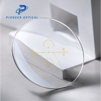Lentilles optiques progressives multifocales Pioneer 1.56 HMC en résine UV420, lentilles de lunettes Corridor 70/12+2, lentilles de lunettes anti-lumière bleue