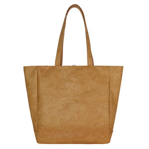 Dupont sac en papier sac à bandoulière écologique double face utilisable cadeau sac fourre-tout Vietnam Chine usine lavable kraft - Product Image 4