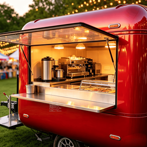 Mobile Bar Van Mobile Bar Trailer Mobile Party Trailer Food Truck With Fully Equipped <b>Kitchen</b> - Product Image 3