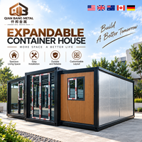 Maison conteneur modulaire extensible de 10 pieds de haut, économique et performante, pour la vie familiale