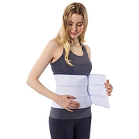 Ceinture de Soutien Lombaire et Abdominal Ajustable en Nylon Respirant Grande Taille à Compression Flexible – Meilleure Vente