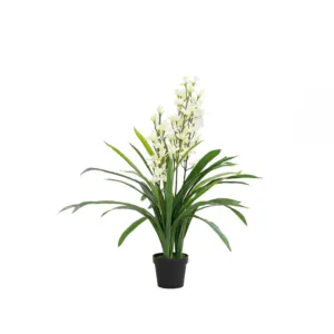 Орхидея ручной работы, импортное растение, цитбидиевый цветок орхидеи для украшения сада