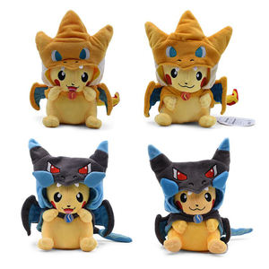 Superventas de tendencia lindo Animal de peluche juguetes de peluche de dibujos animados <span class=keywords><strong>Henshin</strong></span> muñeco de peluche Kawaii Pikachu juguetes de peluche - Product Image 2