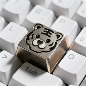 Bron Fabriek Zink Legering 3d Geschilderde Anti Vingerafdruk Oppervlak Custom Logo Mechanische Toetsenbordtoetsen Voor Gamers - Product Image 2