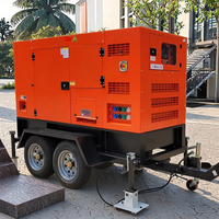 Générateurs diesel électriques silencieux ouverts homologués EPA US de 25KVA, 50KVA, 80KVA, 100KVA, 125KVA, 150KVA, 200KVA pour moteur Perkins