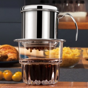 Filtre à café vietnamien Phin en acier inoxydable robuste, réutilisable, pour une infusion manuelle authentique à dégoulinement lent - Product Image 5