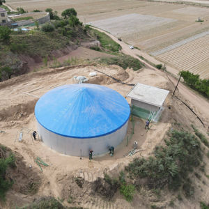 Réservoir en acier galvanisé à chaud YUNMA, réservoir préfabriqué de haute qualité pour l'irrigation agricole, les industries agricoles - Product Image 1