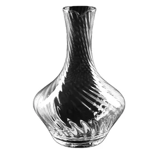Bar Ware Products Funny Triangle Clear Glass 1 liter Wine Decanter Carafe