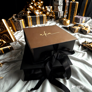 Caja de papel de cartón con logotipo personalizado para <span class=keywords><strong>mujer</strong></span>, embalaje de regalo para zapatos, para vestido - Product Image 1