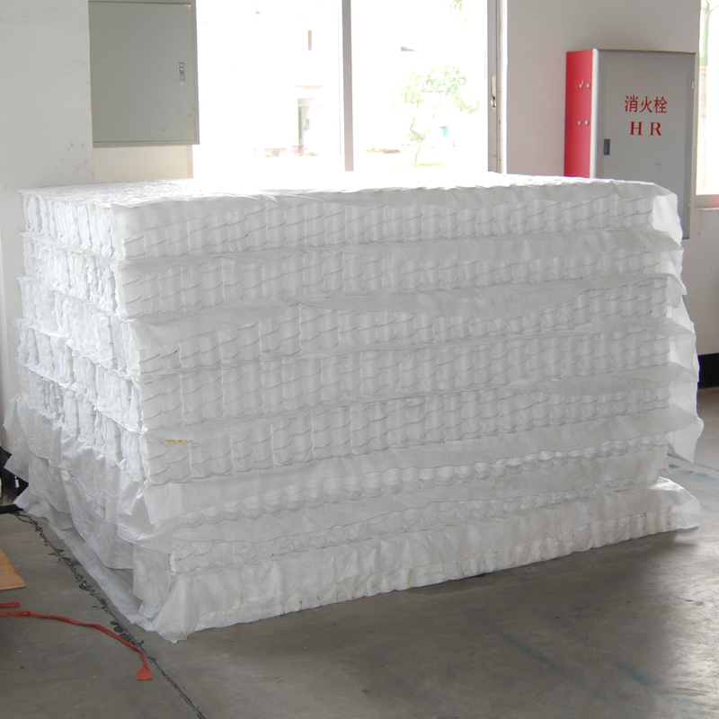 Grossistes chine type nid d'abeille matelas point pulvérisation poche printemps machines à vendre