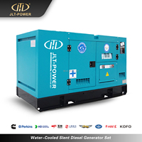 Générateur diesel triphasé AC KVA KW avec ATS pour la secours électrique des centrales électriques, 500 KVA, boîtier étanche aux intempéries