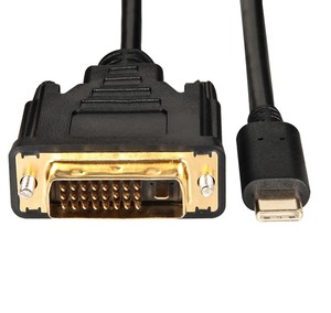 1.8M Chiều Dài Loại C USB-C Nam Sang <span class=keywords><strong>DVI</strong></span> 24 + 1 Bộ Chuyển Đổi Cáp Sang Loại C Nam Cho Máy Chiếu/TV - Product Image 5