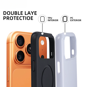 Coque de téléphone personnalisée DIY par sublimation, revêtement PC+TPU 2-en-1 brillant, faible MOQ pour 17 Pro Max et S25, anti-traces de doigts - Product Image 6