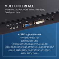 Moniteur professionnel SEETEC SC173-HD-56 pour la diffusion, rétroéclairage LED FHD, profondeur de couleur 16,7 millions, service OEM, fourniture d'usine
