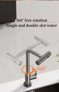 आधुनिक क्लासिक एकल-छेद रसोई नल 304 स्टेनलेस स्टील पानी का नल सिरेमिक वाल्व कोर पुल स्प्रेयर रसोई मिक्सर सिंक - Product Image 4