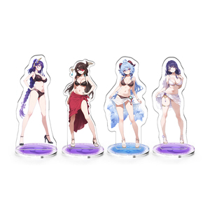 <span class=keywords><strong>Genshin</strong></span> personalizzato impatto doppia faccia traslucido Charm Standee acrilico Anime sta per Anime Expo Standees personalizzato - Product Image 1