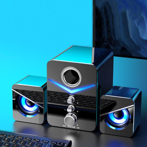 Nhà máy chuyên nghiệp bán loa karaoke không dây âm thanh nổi gia đình bằng nhựa mới - Product Image 3