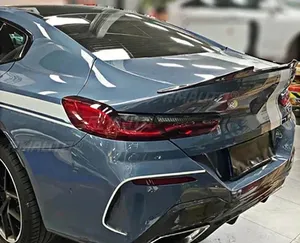 Pour BMW Série 8 G16 F93 M8 4 portes 2018-2024, kit carrosserie avec becquet arrière noir brillant, becquet de coffre arrière pour BMW G16, accessoires de voiture - Product Image 3