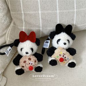 Vente en gros en ligne, stock disponible, porte-clés en peluche panda 3D pour souvenirs touristiques, cadeau pour enfants et pendentif de sac - Product Image 3