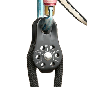 Poulie de sauvetage en aluminium pour haute altitude, fixation latérale, pour escalade, alpinisme, <span class=keywords><strong>camping</strong></span> et randonnée – Vente directe usine - Product Image 1