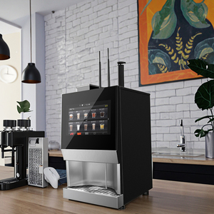 MACAS MACES4C-00 Máquina de Café Espresso Comercial Inteligente de Aluminio Negro 2000W 220VAC Certificación CE 1 Año 300 Tazas MACES4C-00 - Product Image 1