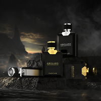 Flacon de parfum en verre au design original - Style Gentle Men - Emballage personnalisé avec logo et couleur