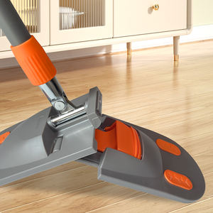 热销超细纤维扁平拖把，带伸缩柄，不锈钢，超强吸水，适用于地板干湿两用，轻松清洁 - Product Image 2