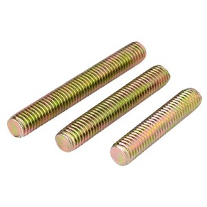 Varilla Roscada M10, Totalmente Roscada, Galvanizada Electrolíticamente, Acero Laminado en Frío, Métrica, Rosca Derecha, Uso en Interiores - Product Image 4