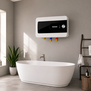Vietnamese Factory Wholesales Price 30Liter Tank Home Bathroom Slim Electric <b>Storage</b> Water Heater <b>Grey</b> / Yellow / Orange / Blue - Product Image 1