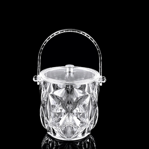 Thanh Yuanbao Xô Đá Nhựa Di Động 2.5L 4L 8L12L Công Suất Lớn Bia Xô Đá PP Lưu Trữ Xô - Product Image 6