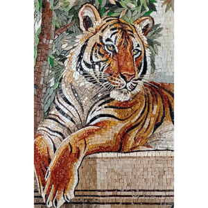 Tranh khảm đá cẩm thạch thủy tinh thủ công hiện đại, tùy chỉnh theo yêu cầu Schomex, dùng trang trí tường nội thất - Product Image 3