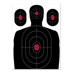 Custom Any Size Shooting <strong>Targets</strong> Paper Silhouette Reactive Splatter Shooting <strong>Target</strong> for Indoor and Outdoor Shooting Training - Product Image 5