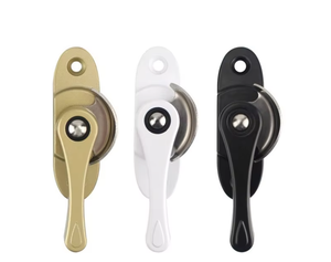 Juego de Candados de Media Luna de Acero Inoxidable y Aleación de Aluminio para Ventanas y Puertas Corredizas, Ajuste Universal, Diseño Moderno y Sencillo - Product Image 4