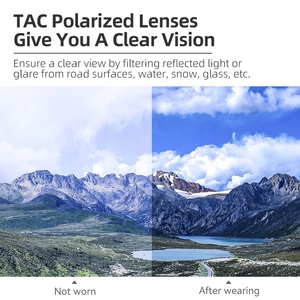 <span class=keywords><strong>Gafas</strong></span> de <span class=keywords><strong>Ciclismo</strong></span> Fotocromáticas Polarizadas <span class=keywords><strong>ROCKBROS</strong></span> para Bicicleta de Montaña MTB y Senderismo - Product Image 4